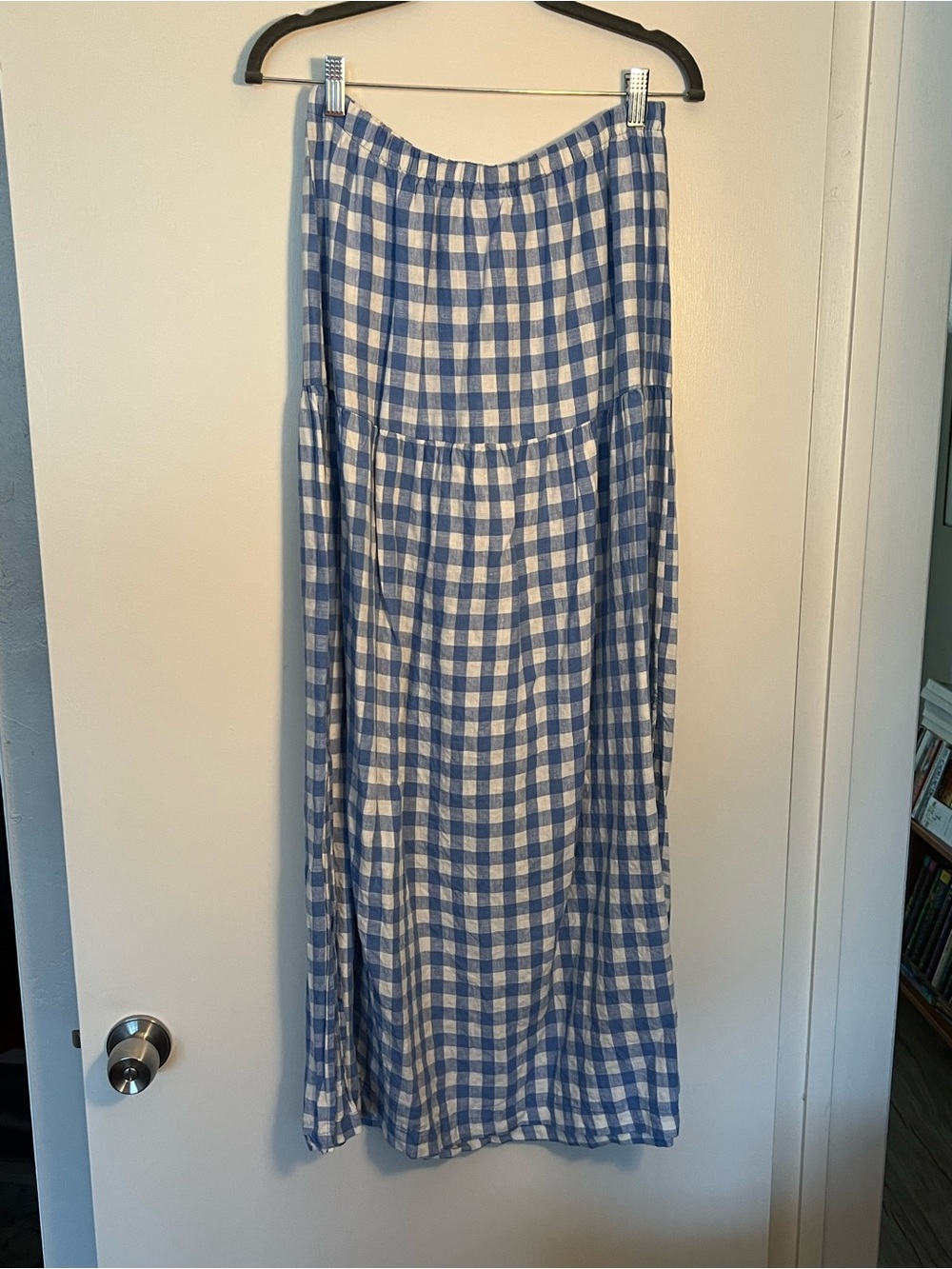 Whimsy + Row Millie Skirt in Blue Gingham